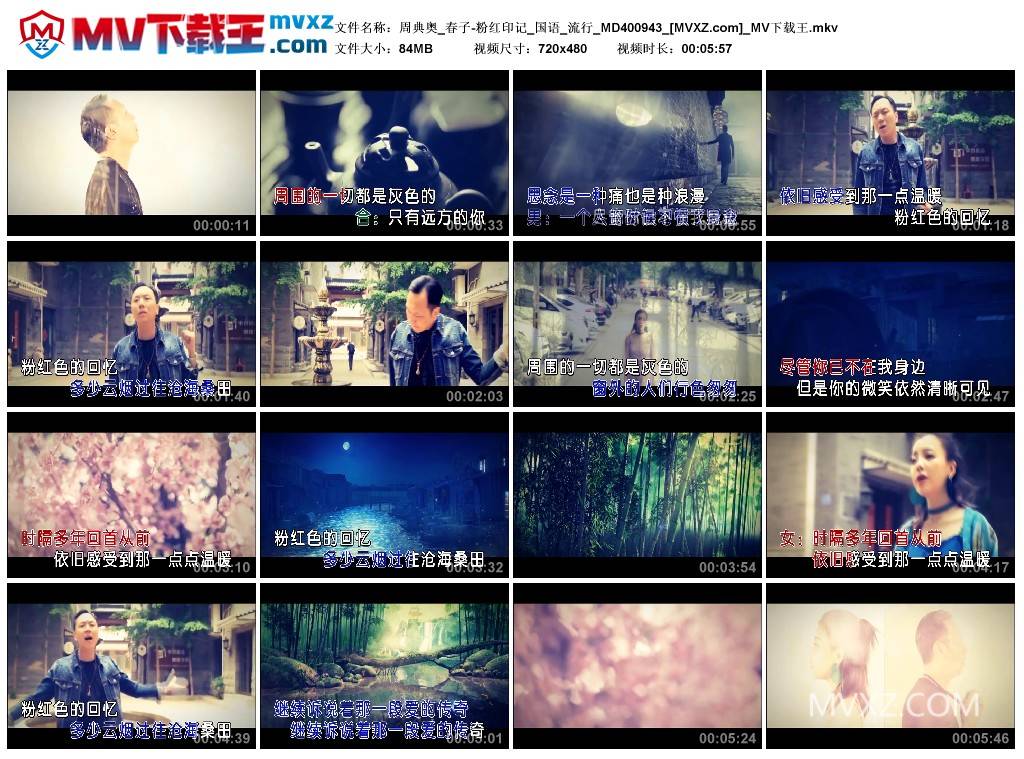 周典奥_春子-粉红印记_国语_流行_MD400943